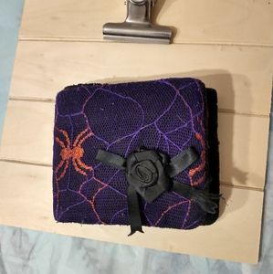 Punk/Goth Spider Web Wallet